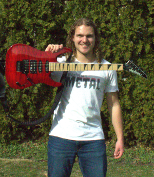 TJ with electric guitar